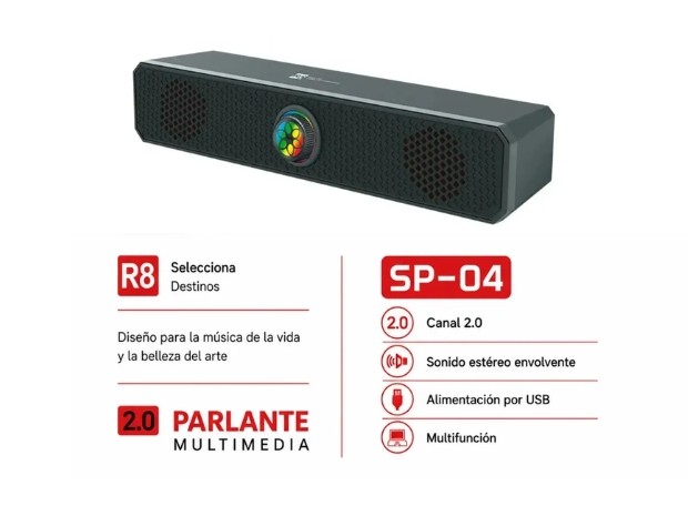 &ua PARLANTE BARRA SONIDO PARA PC (OE44019)